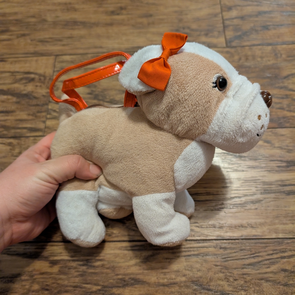 💥3/$24 Gymboree Prep Perfect French Bulldog Plush Purse